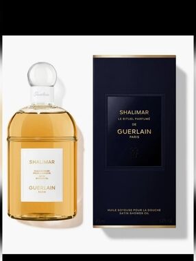 Shalimar Guerlain Satin Shower Oil 6.7 Fl Oz